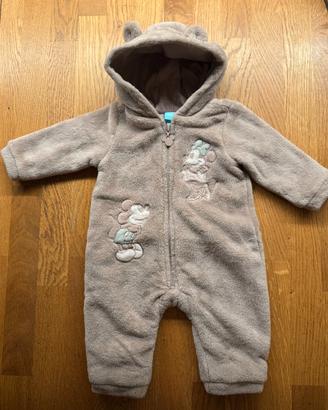 Tutina UNISEX 3-6 mesi con ricami Disney