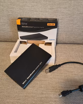 hard disk esterno Trekstor da 500 gb