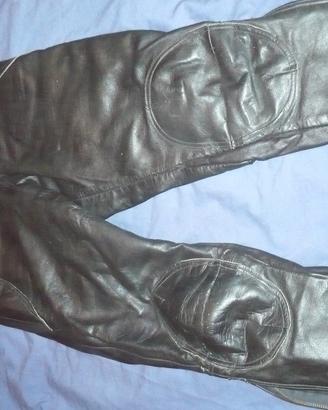 Pantaloni pelle moto