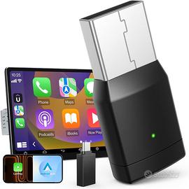 Adattatore CarPlay Android Auto Wireless 2in1 USB-