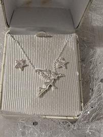 Collana e orecchini Trilly argento Disney