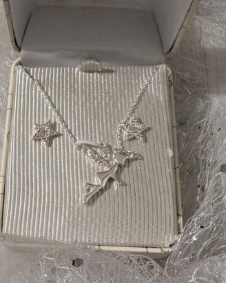 Collana e orecchini Trilly argento Disney