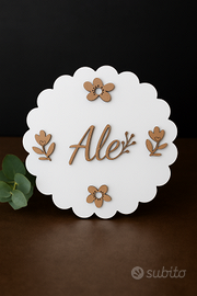 Targa decorativa Personalizzata