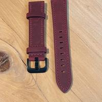 Cinturino Orologio pelle Rosso 20mm