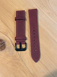 Cinturino Orologio pelle Rosso 20mm