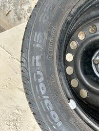 Cerchione ruota di Scorta 15" con Pneum 185/60R15