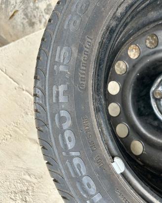 Cerchione ruota di Scorta 15" con Pneum 185/60R15