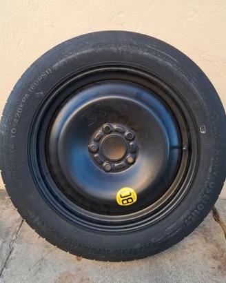 Ruotino scorta R16 focus con cric
