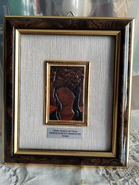 quadro Beata Vergine del pozzo argento 925