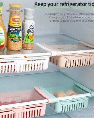 NUOVI Cassetti per Frigoriferi,Organizer per Casse