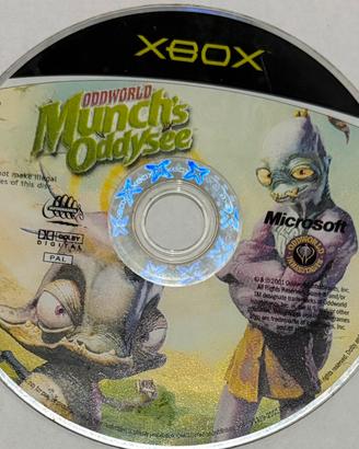 Gioco ODDWORLD:Munch’s - xbox originale - testato