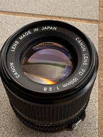 CANON FD 100mm 2.8 - Diaframma fisso a 2.8