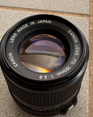 CANON FD 100mm 2.8 - Diaframma fisso a 2.8