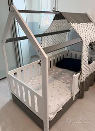 Letto montessoriano Moovie Cuoricini