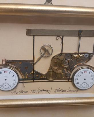 Quadro artistico in stile steampunk – composizione