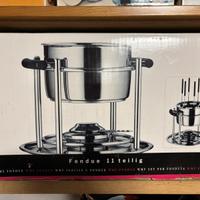 Fonduta set Wmf acciaio