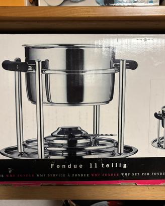 Fonduta set Wmf acciaio