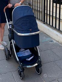 Trio passeggino + navicella + seggiolino auto