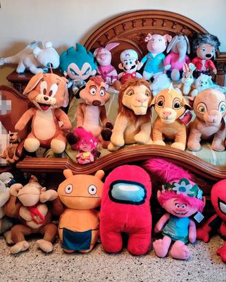 27 pupazzi varie misure