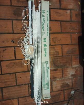 Stendibiancheria saliscendi 120cm