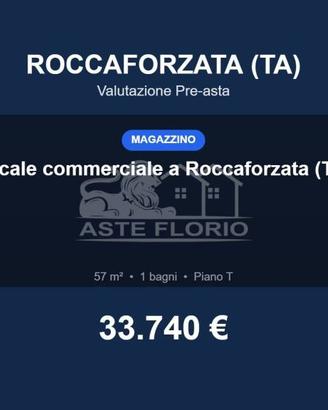 Immobile in asta di 57 m² a Roccaforzata