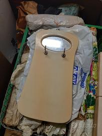 Appendi asciugamani vintage con specchio