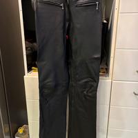 Pantaloni moto donna A-PRO vera pella taglia 28