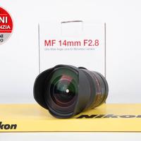 Samyang 14mm f2.8 MF Nikon Z USATO GARANTITO PER D