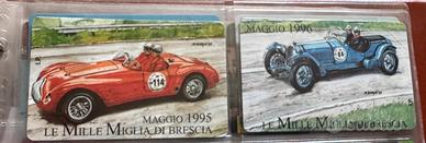 Schede Telefoniche Mille miglia 1995 1996 nuove