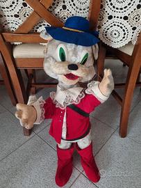 gatto con gli stivali in pannolenci 