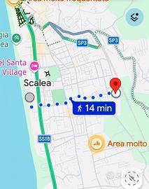 Scalea trilocale con box e terrazzo,
