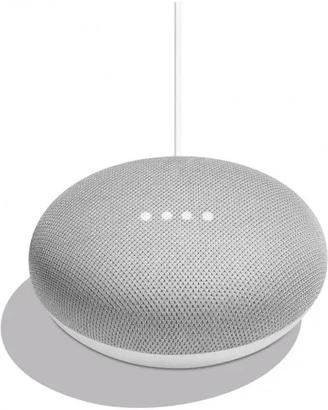 Google Home Mini - vari pezzi grigio e bianco