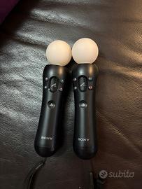 Coppia PS Move original Sony Ps3, Ps4  Ps Vr -