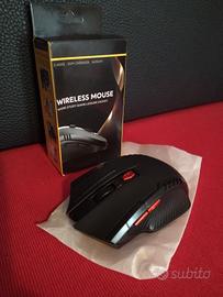 Mouse Wireless Ottico 5 Pulsanti 