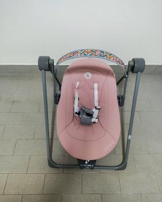 lionelo sdraietta dondolo elettrica o pile rosa 