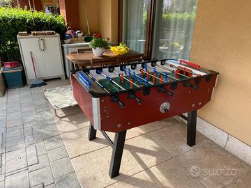 Calciobalilla con gettoniere