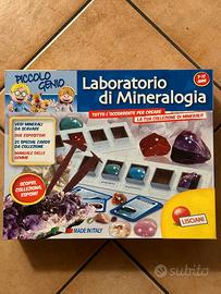 Gioco Laboratorio di mineralogia Piccolo Genio