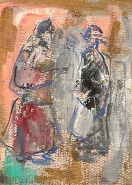 Albertini – tecnica mista su carta