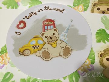 Thun Piatto Grande Teddy On The Road 20 cm
