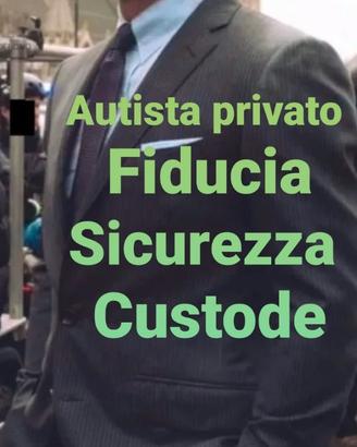Autista privato fiducia sicurezza e discrezione