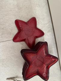 Piattini a forma di stella