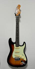 Eko stratocaster sunburst