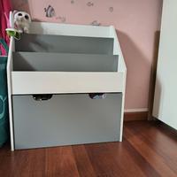 Libreria montessoriana - 3 ripiani 1 cassetto