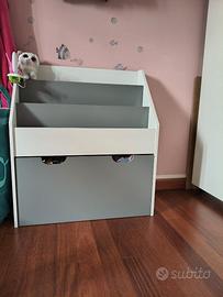 Libreria montessoriana - 3 ripiani 1 cassetto