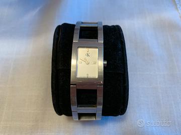Orologio Calvin Klein rettangolare bianco K4121