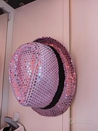 cappello con paillettes 