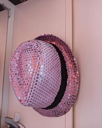 cappello con paillettes 