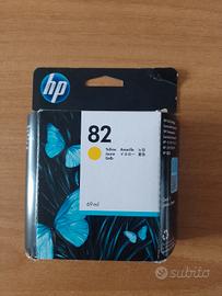 HP 82 Cartuccia originale inchiostro giallo