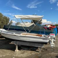 LANCIA 4 mt + YAMAHA 8 cv con libretto originale