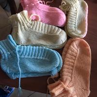 Babbucce fatte a mano 5 paia assortiti